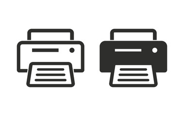 Printer - vector icon.