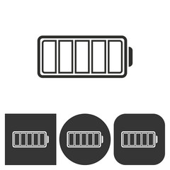 Battery - vector icon.