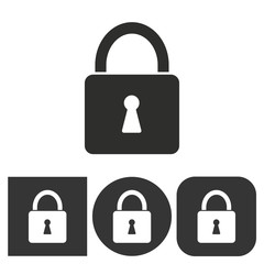 Lock - vector icon.