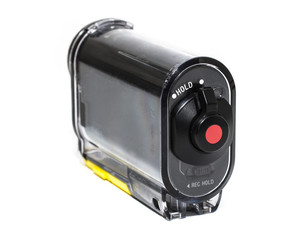 Camera Action Cam on a white background.