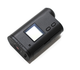 Camera Action Cam on a white background.