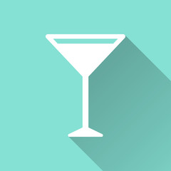 Cocktail - vector icon.