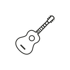 Guitar - vector icon.