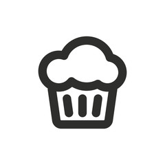 Cake - vector icon.