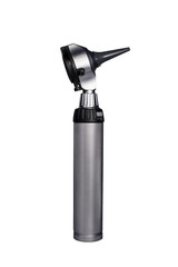 otoscope on white background with clipping path