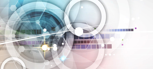 Obraz premium Abstract digital web site header. Banner background