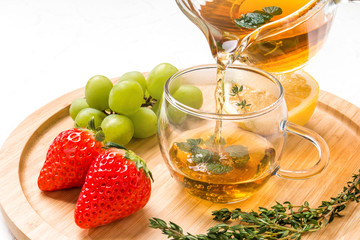 きれいになるハーブティー delicious herb tea which The beauty