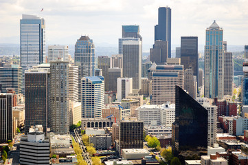 Fototapeta premium Seattle Skyline