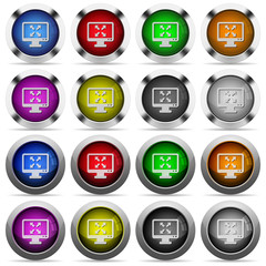 Fullscreen view button set