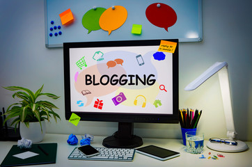 Blog Weblog Media Digital Dictionary Online Concept