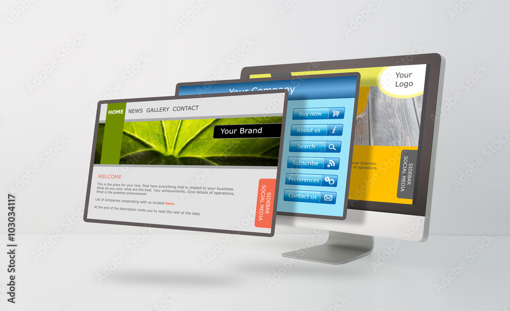Canvas Prints responsive web design