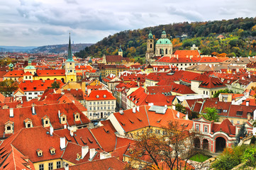Obraz premium Panorama Prague Castle