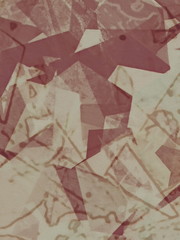 grunge cubism abstract illustration