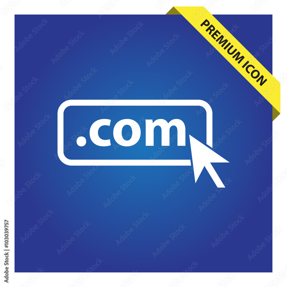 Poster domain com icon