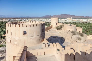 Cercles muraux Travaux détablissement Nakhal Fort, Oman