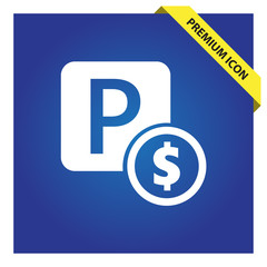 Paid parking icon