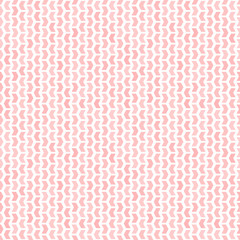 Geometric pattern with pink arrows. Seamless abstract background