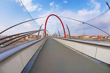 Torino, Lingotto, ponte.