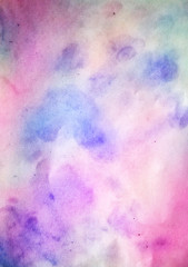 handd drawn watercolor background