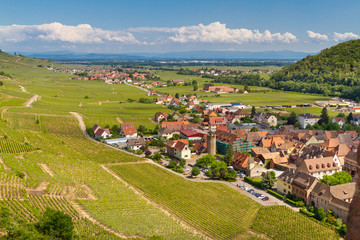 idyllic Wine Village of Kaysersberg in Alsace