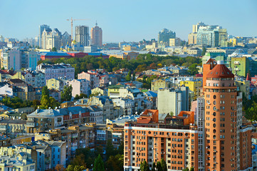 Fototapeta na wymiar Kiev cityscape