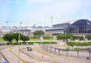 Crédence de cuisine en verre imprimé Hong Kong HKIA