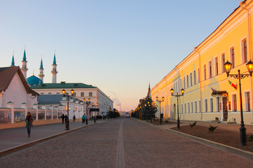 Kazan Kremlin  in evening