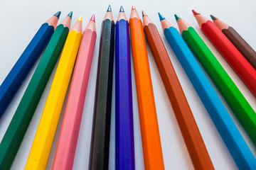 Colorful pencils