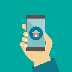 Mobile phone vector graphics