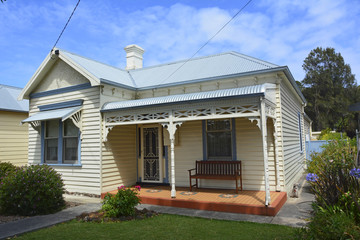 Historical cottage in Port Fairy.