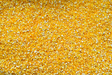 Corn grits background