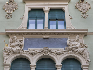 Graz ancient architecture in Austria
