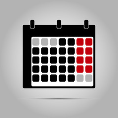 simple calendar icon