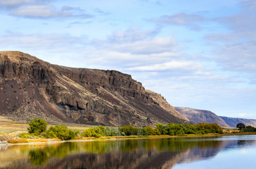 Naklejka premium Sun Lakes-Dry Falls State Park