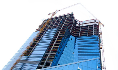 Obraz premium active construction of a new home