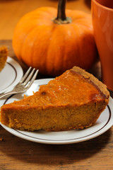 Pumpkin Pie fall  dessert for thanksgiving