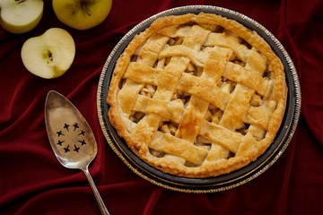 Apple Pie fall dessert for thanksgiving and Christmas