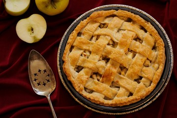 Apple Pie fall dessert for thanksgiving and Christmas
