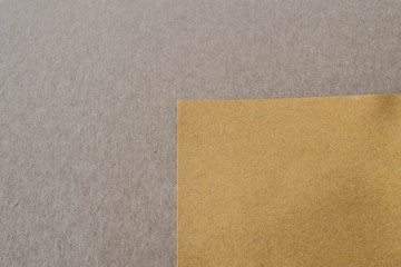 Sheet of brown paper