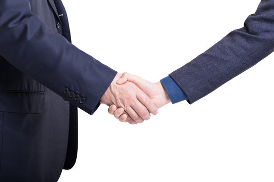 business shake hands