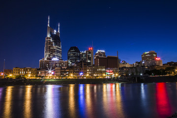 Fototapeta na wymiar Nashville Skyline 