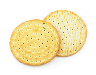 biscuits isolated on white