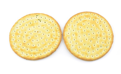 biscuits isolated on white