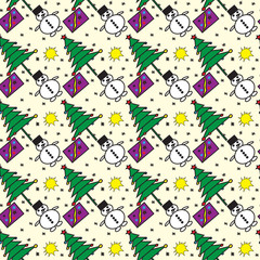 Christmas Seamless vector pattern
