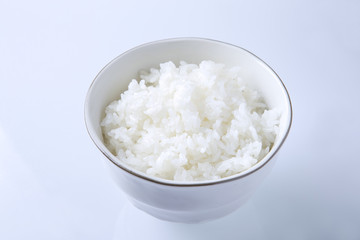 ごはん　白背景