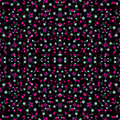 Naklejka premium beautiful stars on a black background