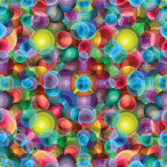 Fototapeta na wymiar beautiful bright circles psychedelic background