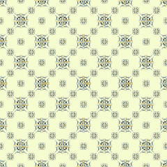 geometric objects on a light background seamless pattern
