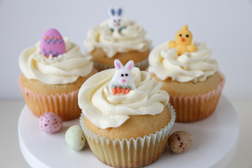Homemade Easter cupcakes