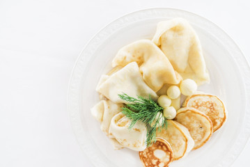 pancakes with butter